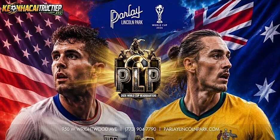 USA vs Australia World Cup 2026 Keonhacaitructiep